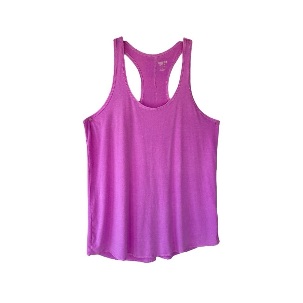MOSSIMO SUPPLY CO. WOMENS, RACERBACK T-SHIRT IN PURPLE. SIZE L - Picture 2 of 6